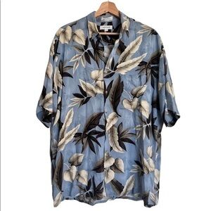 Hawaiian Shirt Pierre Cardin in Blue L